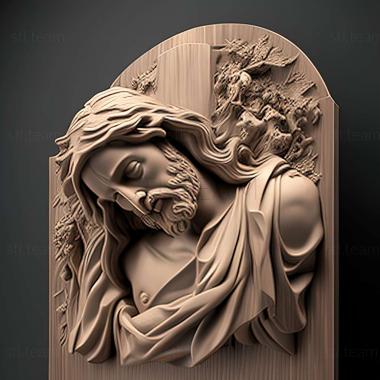 3D model jesus christ (STL)